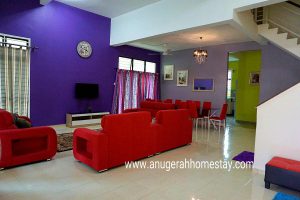 Homestay Melaka with swimming pool private 5 rooms